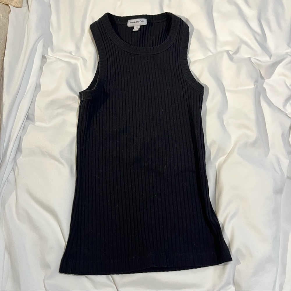 Frank & Oak Ribbed Racerback Tank